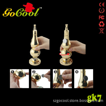 Newest Design 2014 Gold E Cigarette 18k Plating Real Gk7